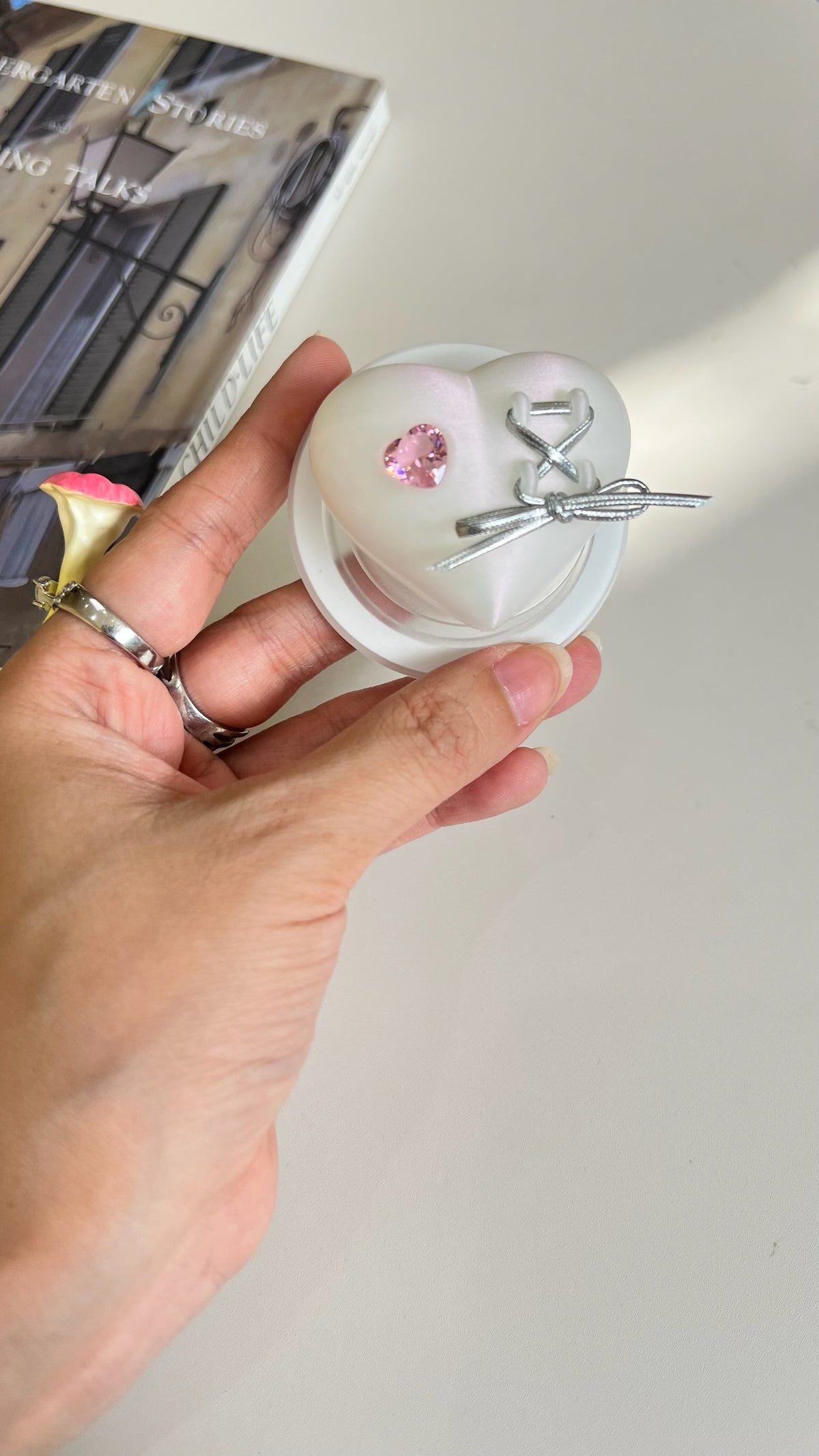 Mechanical Heart Magnetic Phone Grip