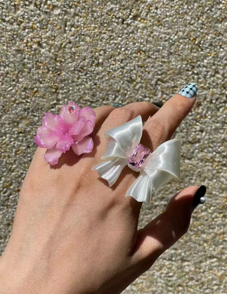 Ribbon Bow Ring