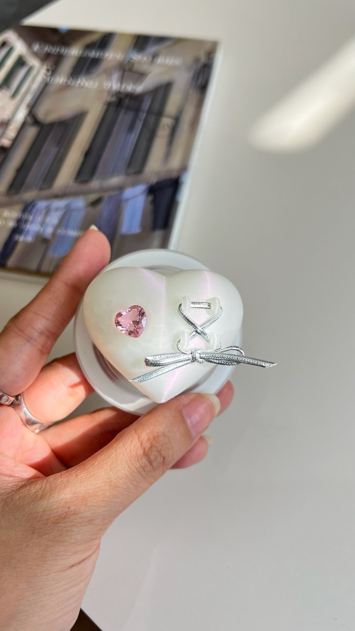 Mechanical Heart Magnetic Phone Grip