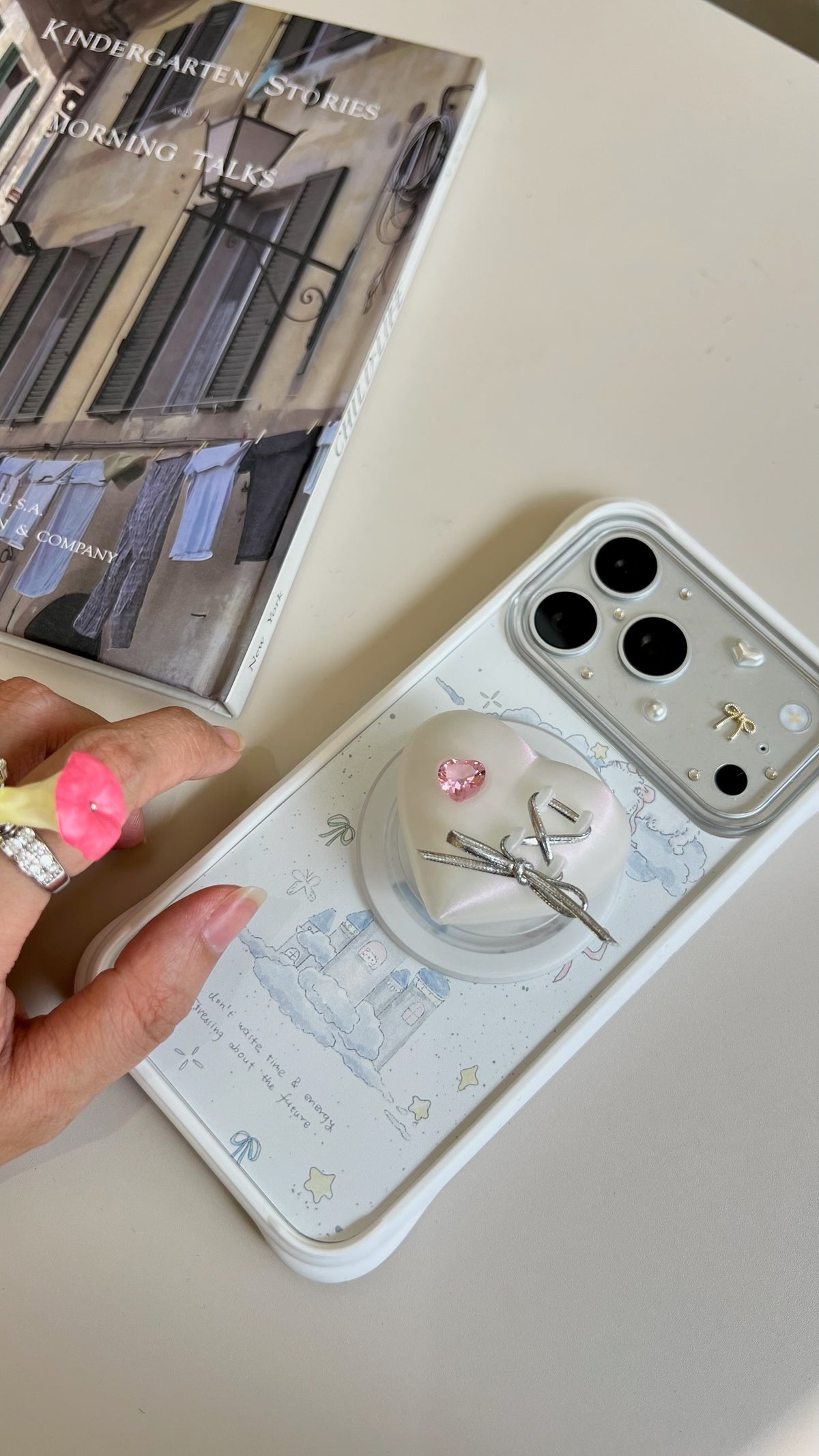 Mechanical Heart Magnetic Phone Grip