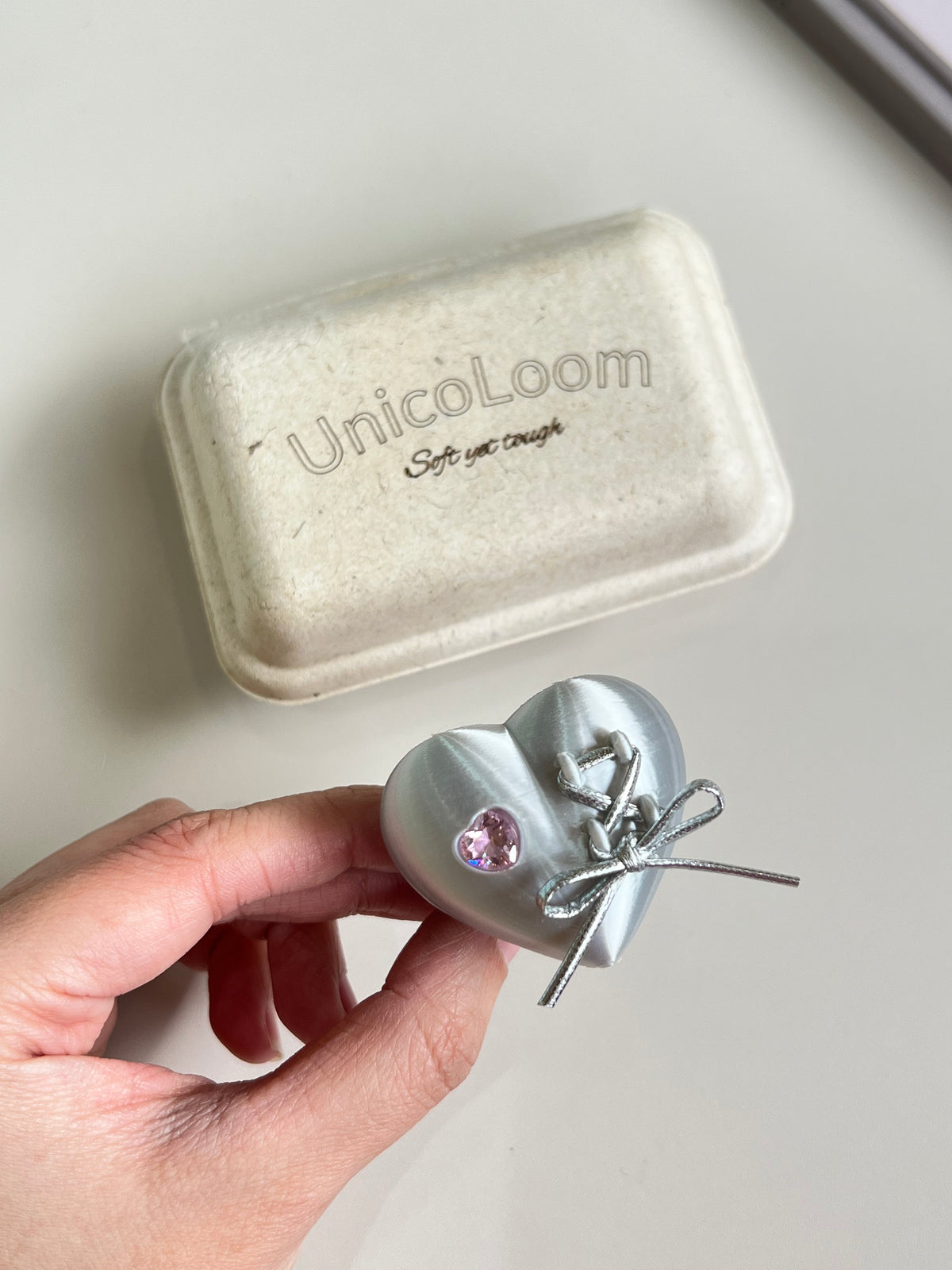 Mechanical Heart Ring lifestyle styling shot