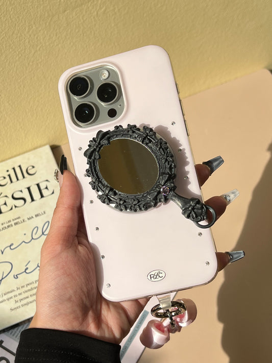 Mirror Bloom Magnetic Phone Grip for MagSafe-compatible iPhone case by UNICOLOOM