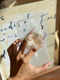 Sakura Bloom magnetic phone grip on a white phone case