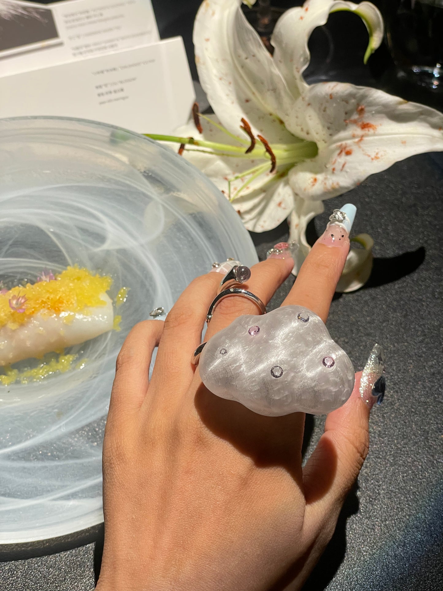 Cloud Puff Ring