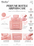 Sakura Pink perfume bottle AirPods case features