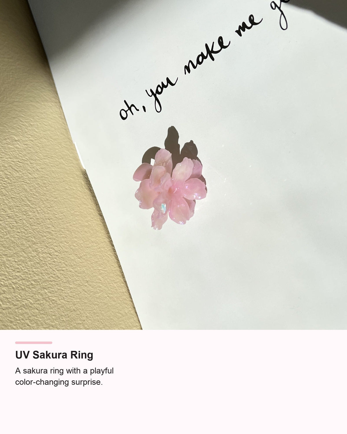 UV Sakura Ring detail card hero image by UNICOLOOM